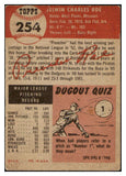 1953 Topps Baseball #254 Preacher Roe Dodgers GD-VG 506750