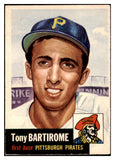 1953 Topps Baseball #071 Tony Bartirome Pirates EX-MT 506757