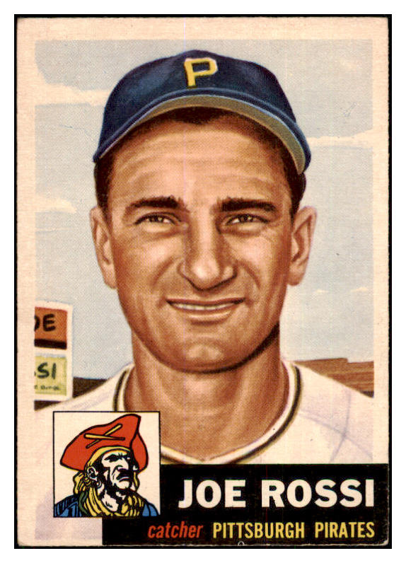 1953 Topps Baseball #074 Joe Rossi Pirates EX-MT 506758