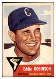 1953 Topps Baseball #073 Eddie Robinson White Sox EX+/EX-MT 506775