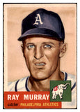 1953 Topps Baseball #234 Ray Murray A"S VG 506787