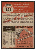 1953 Topps Baseball #141 Allie Reynolds Yankees VG 506798