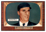 1955 Bowman Baseball #313 Augie Donatelli Umpire EX+/EX-MT 506820