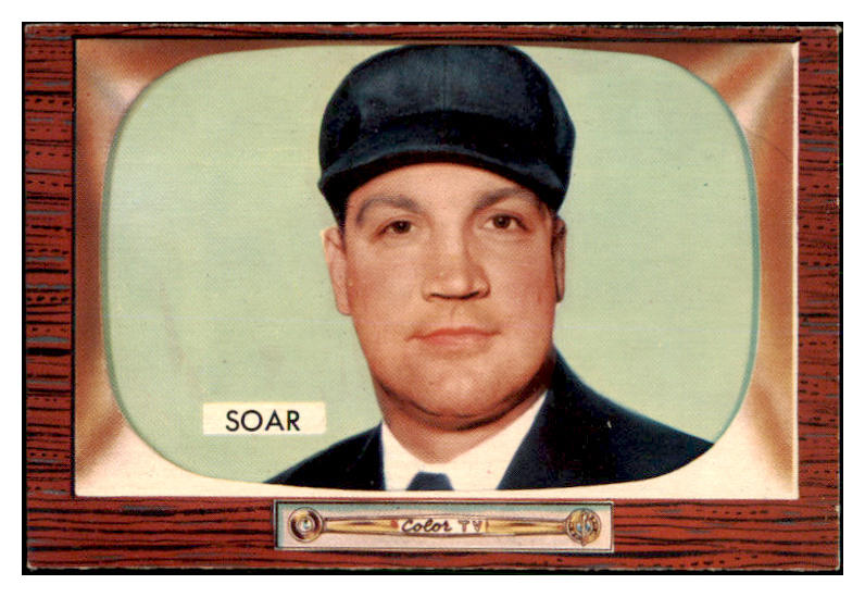 1955 Bowman Baseball #279 Hank Soar Umpire EX+/EX-MT 506823