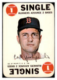 1968 Topps Baseball Game #003 Carl Yastrzemski Red Sox EX-MT 506848