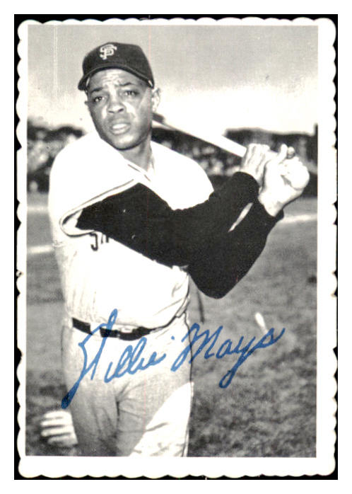 1969 Topps Baseball Deckle Edge #033 Willie Mays Giants NR-MT 506862