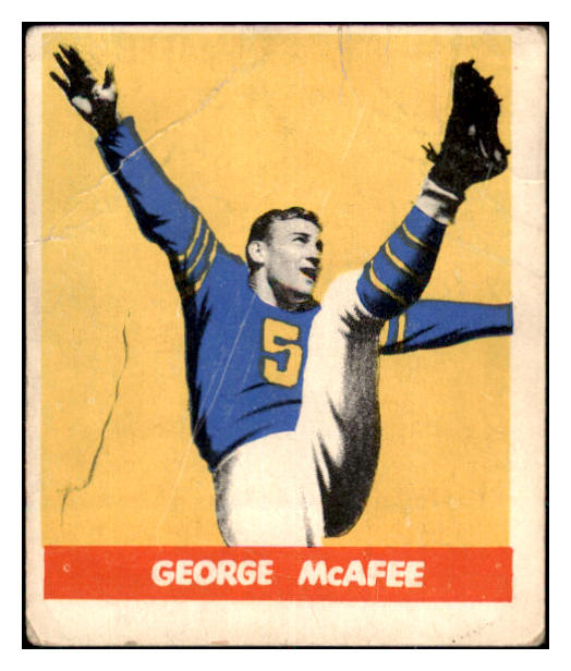 1948 Leaf Football #019 George McAfee Bears FR-GD 506865