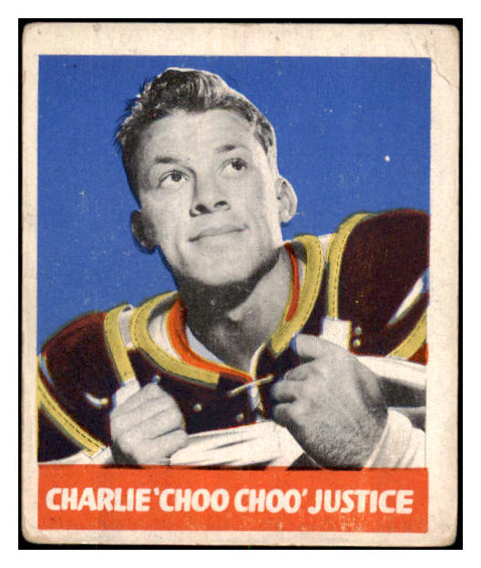 1948 Leaf Football #015 Charlie Justice North Carolina VG 506870