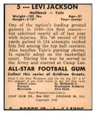 1948 Leaf Football #005 Levi Jackson Yale VG-EX 506872