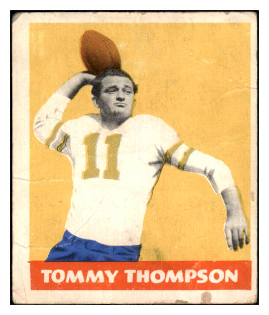 1948 Leaf Football #009 Tom Thompson Eagles GD-VG 506876