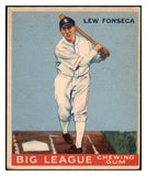 1933 Goudey #043 Lew Fonseca White Sox VG-EX 506877