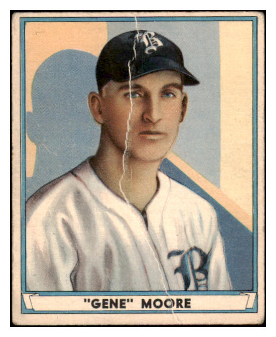 1941 Play Ball #025 Gene Moore Braves Good 506898