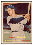 1957 Topps Baseball #342 Gene Mauch Red Sox VG-EX 506999