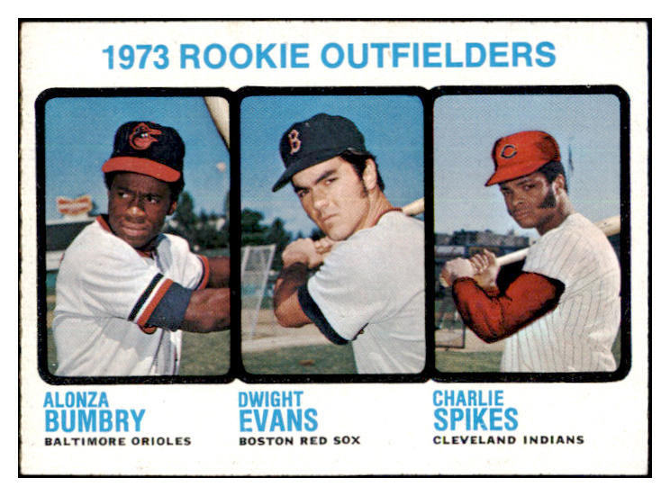 1973 Topps Baseball #614 Dwight Evans Red Sox EX-MT 507009