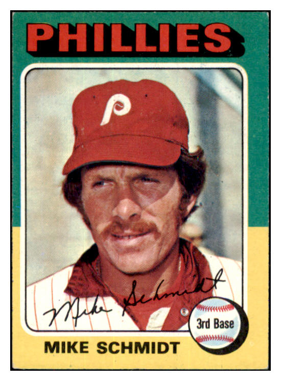 1975 Topps Baseball #070 Mike Schmidt Phillies EX 507016