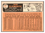 1966 Topps Baseball #300 Roberto Clemente Pirates EX 507033