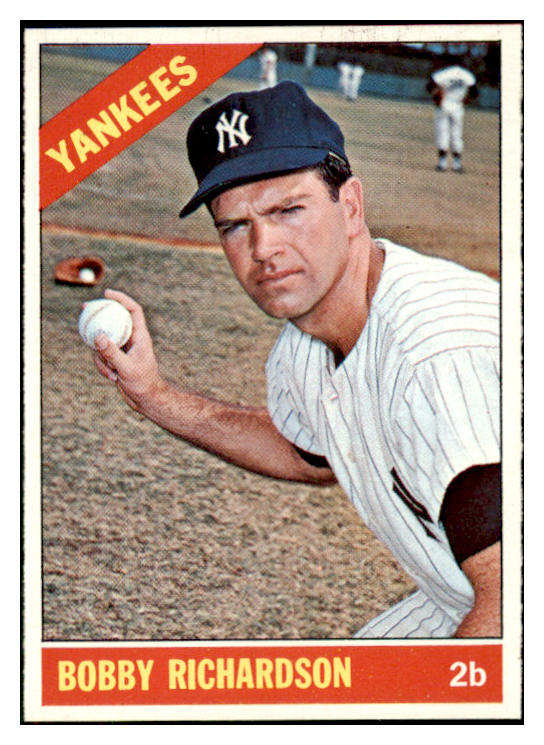 1966 Topps Baseball #490 Bobby Richardson Yankees NR-MT 507043