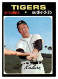 1971 Topps Baseball #180 Al Kaline Tigers EX 507053