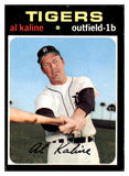 1971 Topps Baseball #180 Al Kaline Tigers EX 507054