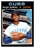 1971 Topps Baseball #280 Fergie Jenkins Cubs EX 507055