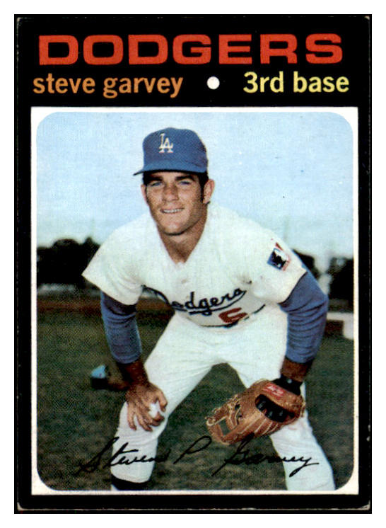 1971 Topps Baseball #341 Steve Garvey Dodgers EX 507057