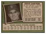 1971 Topps Baseball #055 Steve Carlton Cardinals EX 507061