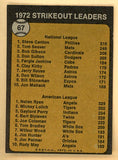 1973 Topps Baseball #067 Strike Out Leaders Nolan Ryan EX-MT 507077