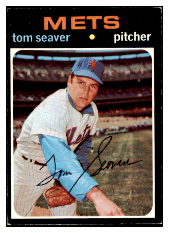 1971 Topps Baseball #160 Tom Seaver Mets EX 507083