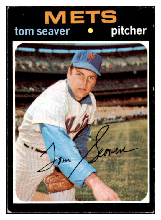 1971 Topps Baseball #160 Tom Seaver Mets VG-EX 507084