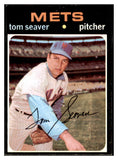 1971 Topps Baseball #160 Tom Seaver Mets EX 507087