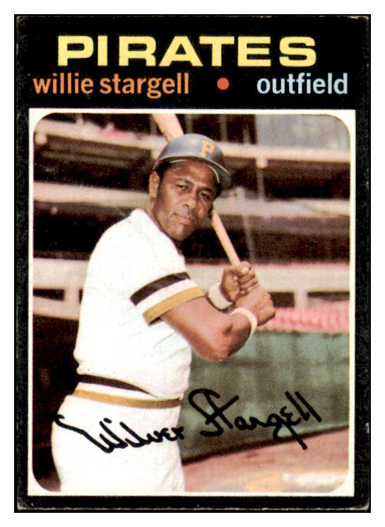 1971 Topps Baseball #230 Willie Stargell Pirates EX 507088