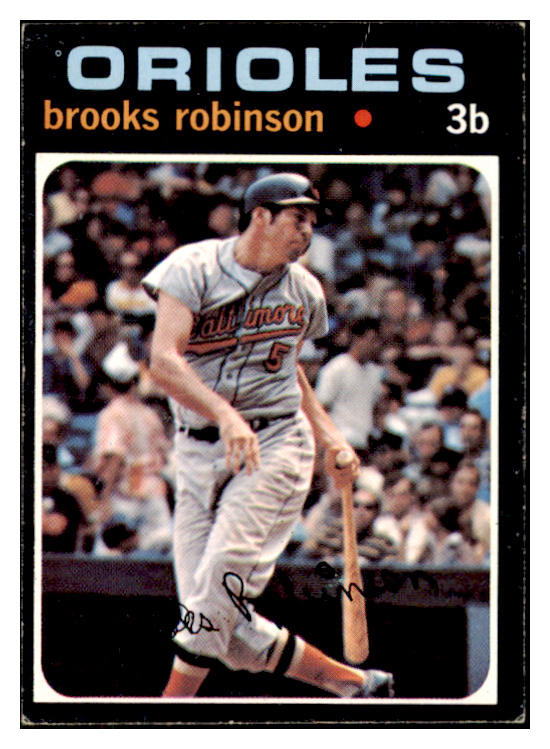 1971 Topps Baseball #300 Brooks Robinson Orioles VG-EX 507100