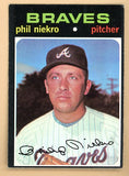 1971 Topps Baseball #030 Phil Niekro Braves EX 507101