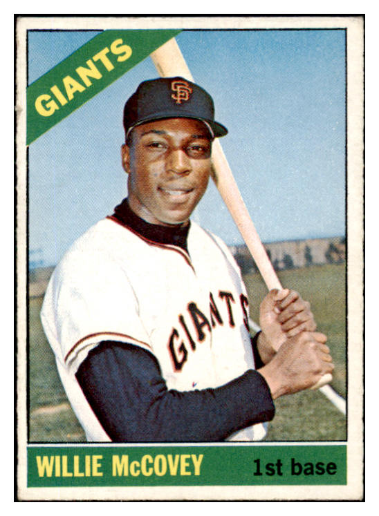 1966 Topps Baseball #550 Willie McCovey Giants VG-EX 507106