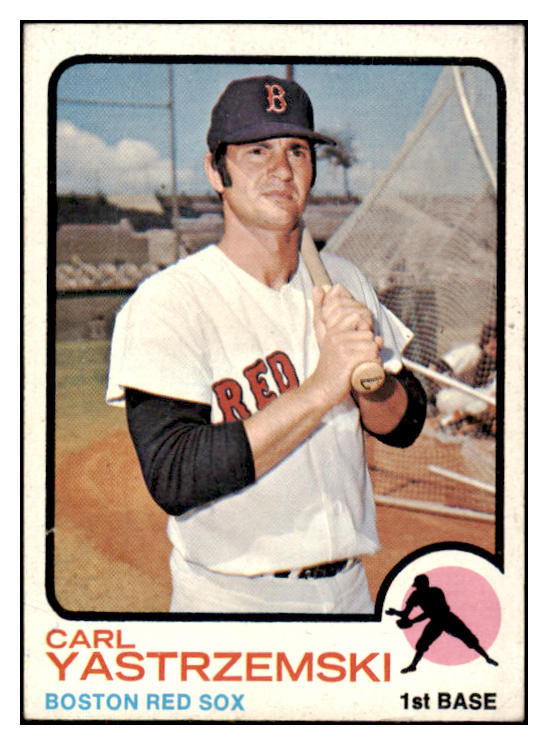 1973 Topps Baseball #245 Carl Yastrzemski Red Sox VG-EX 507108