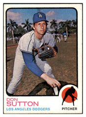 1973 Topps Baseball #010 Don Sutton Dodgers EX-MT 507119