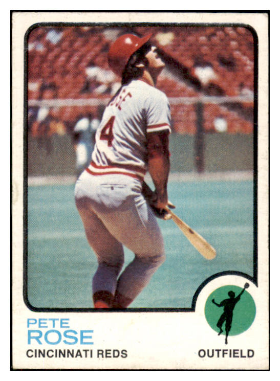 1973 Topps Baseball #130 Pete Rose Reds VG-EX 507131