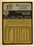 1973 Topps Baseball #130 Pete Rose Reds VG-EX 507131