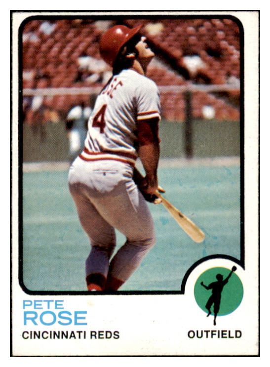 1973 Topps Baseball #130 Pete Rose Reds VG-EX 507132