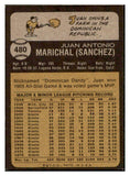 1973 Topps Baseball #480 Juan Marichal Giants EX-MT 507139