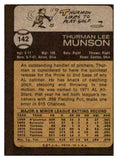 1973 Topps Baseball #142 Thurman Munson Yankees VG-EX 507140