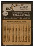 1973 Topps Baseball #170 Harmon Killebrew Twins EX-MT 507154