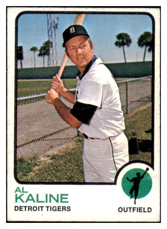 1973 Topps Baseball #280 Al Kaline Tigers EX 507156