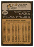 1973 Topps Baseball #280 Al Kaline Tigers EX 507156