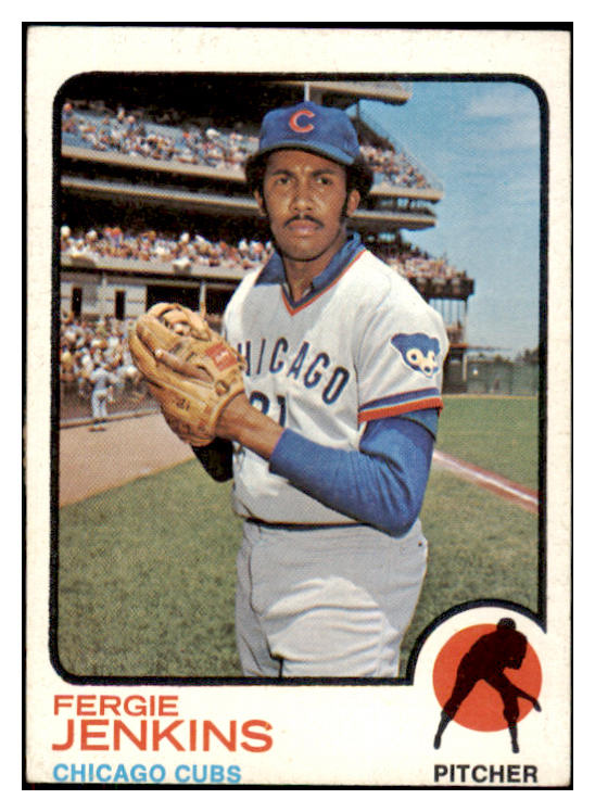 1973 Topps Baseball #180 Fergie Jenkins Cubs EX-MT 507159