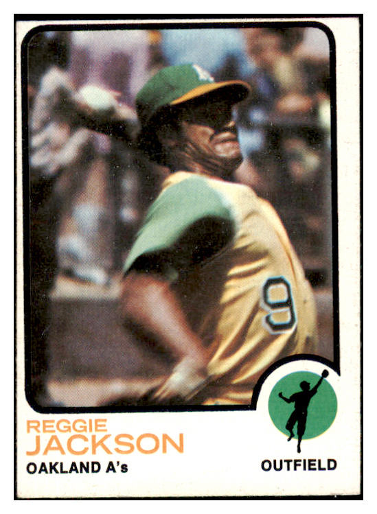 1973 Topps Baseball #255 Reggie Jackson A's VG-EX 507160