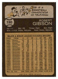 1973 Topps Baseball #190 Bob Gibson Cardinals EX-MT 507169