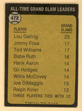 1973 Topps Baseball #472 Lou Gehrig ATL Yankees EX-MT 507173