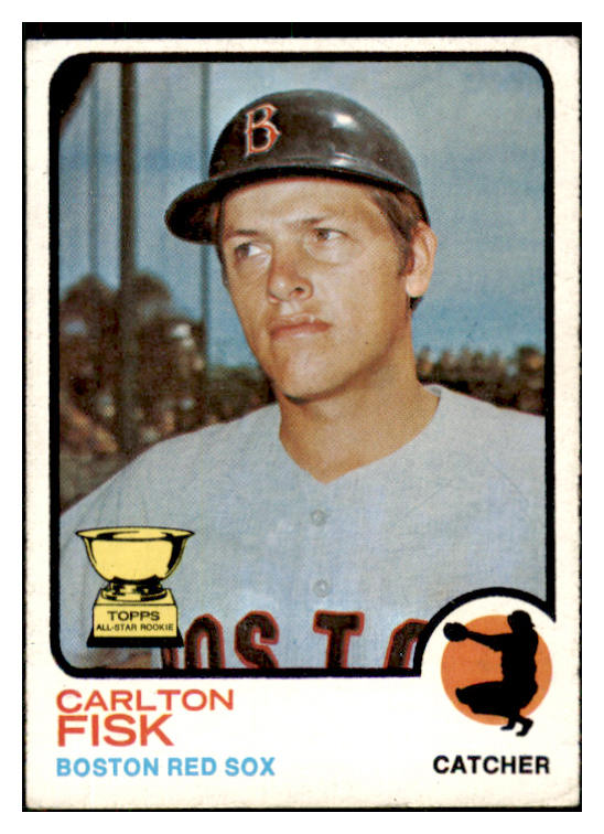 1973 Topps Baseball #193 Carlton Fisk Red Sox VG-EX 507175