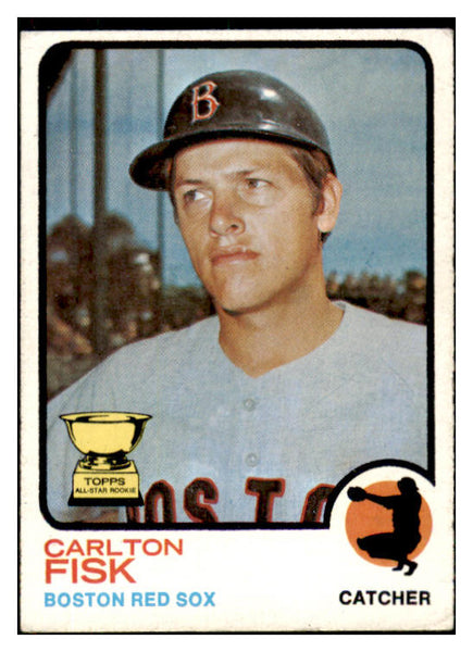 1973 Topps Baseball #193 Carlton Fisk Red Sox VG-EX 507175
